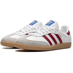 NWT MEN’S SPECIAL EDITION ADIDAS - SAMBA OG
"COLLEGIATE BURGUNDY" Size 12